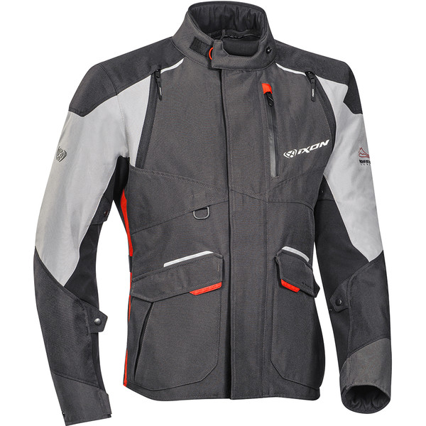 Ixon - Veste Balder Noir / Gris / Rouge