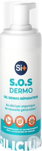 Si+ S.O.S Dermo Gel De Silicium Dermo-Réparateur Flacon Pompe 75ml