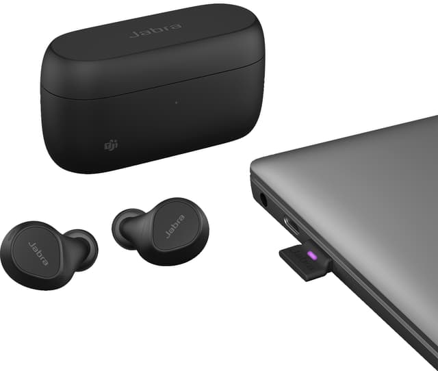 Jabra Evole2 Buds USB-A MS Teams trådløse høretelefoner