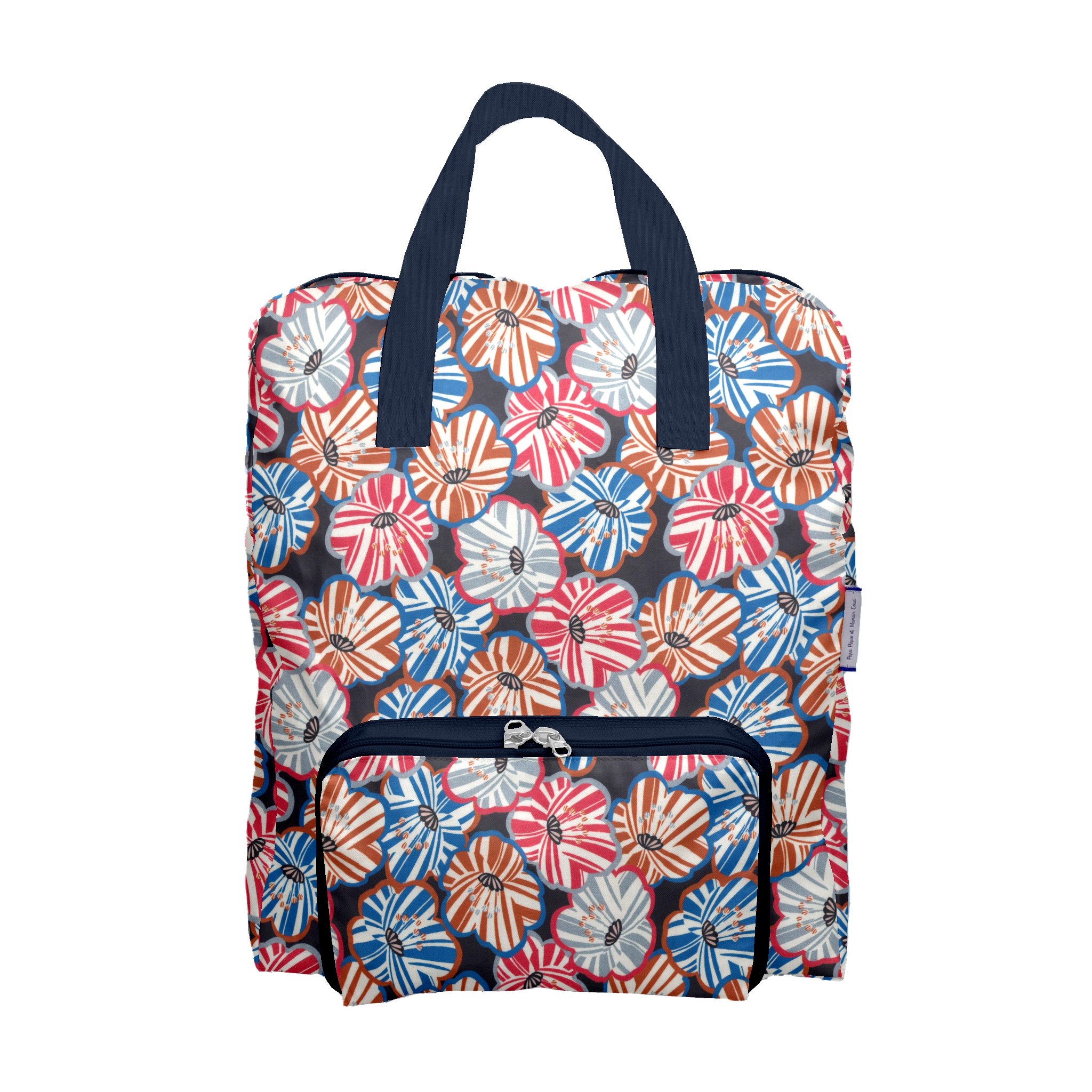 Sac À Dos Pliable Gaby Anémones Rayées