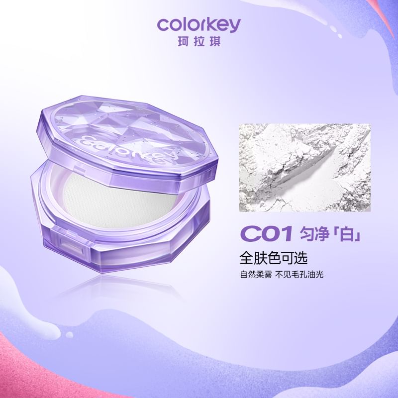 COLORKEY - Flash Purple Edition Losse Poeder - 2 Kleuren