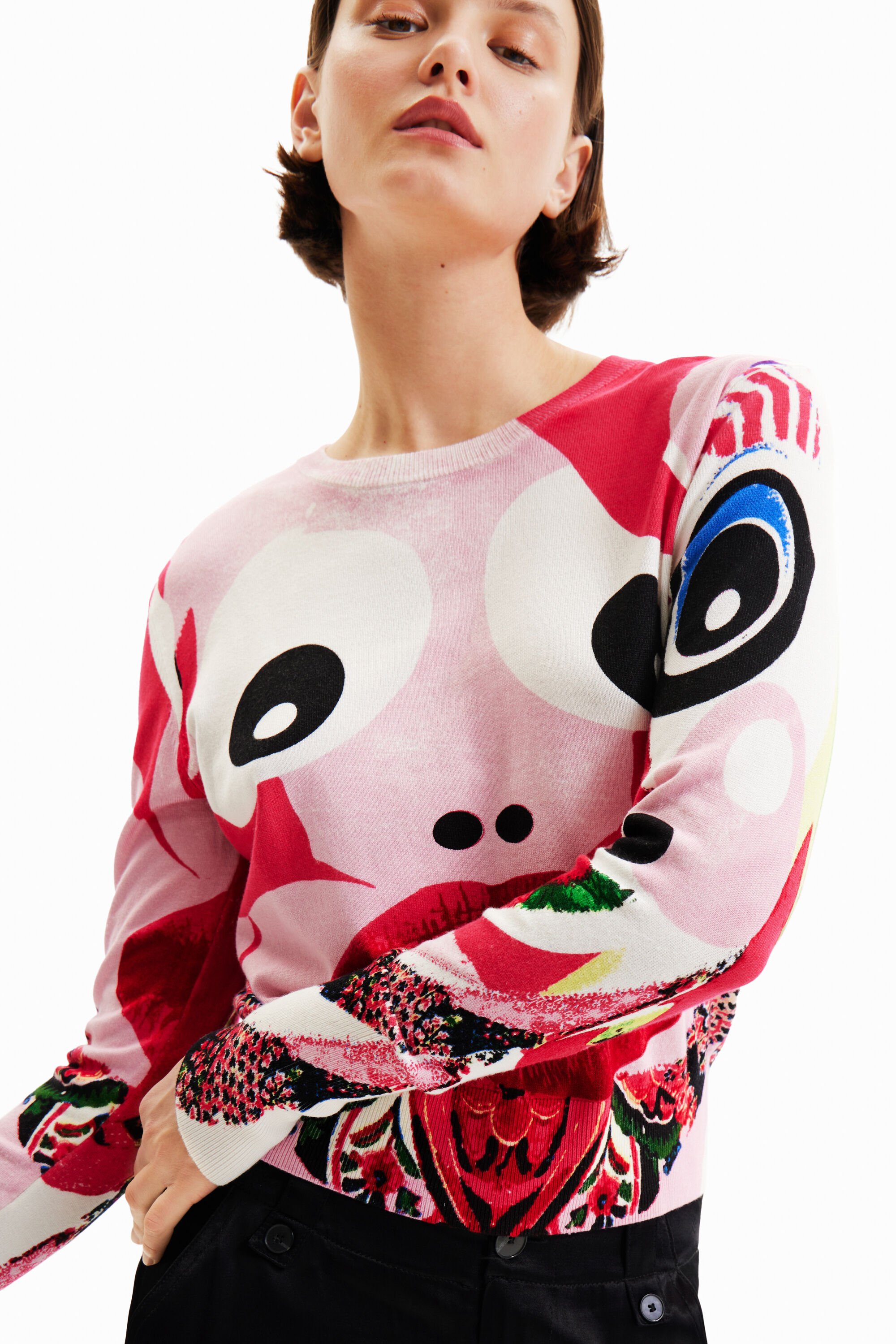 Pull visages M. Christian Lacroix