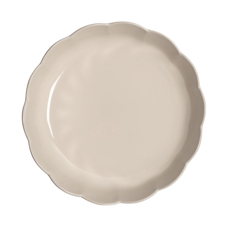 Emile Henry Madeleine Schaal rond gegolfd - Ã270mm - H 65mm - Argile