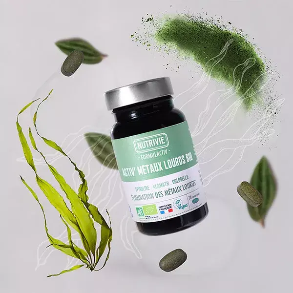 Nutrivie Activ' Metais Pesados Orgânico 30 comprimidos
