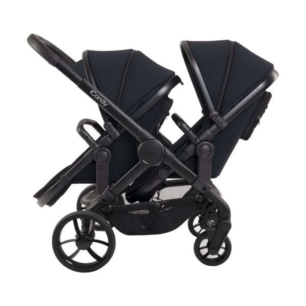 ICandy Peach 7 Twin Kinderwagen - Essentiel Bundel - Cookie