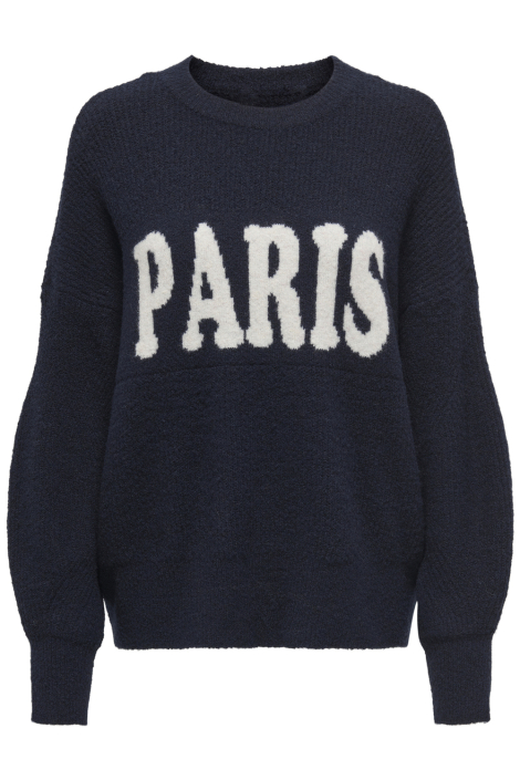 Only blauwe dames trui