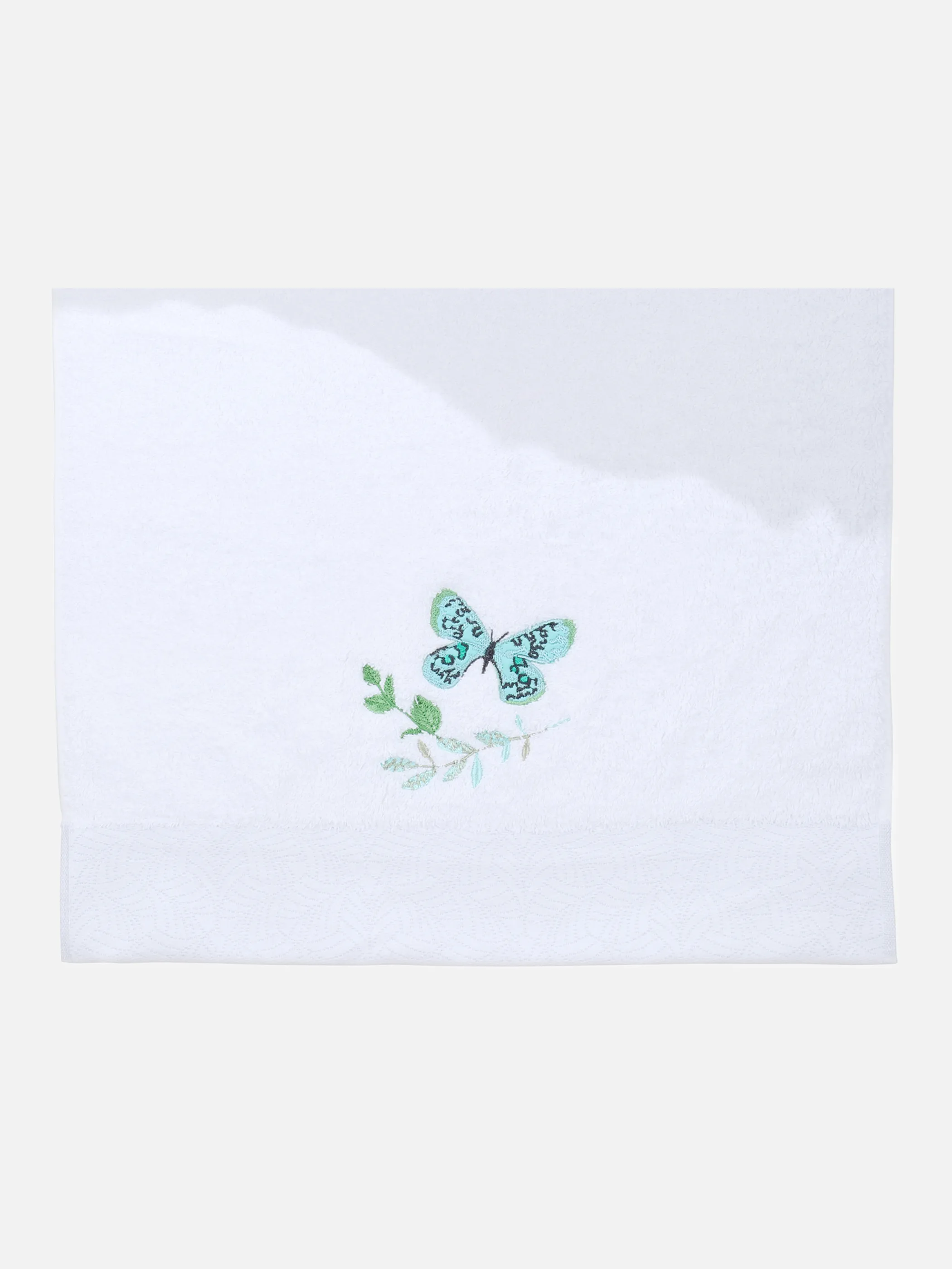 Handtusch mit Stickerei