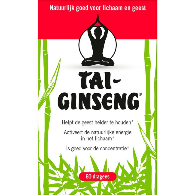 Tai Ginseng Dragees 60 stuks