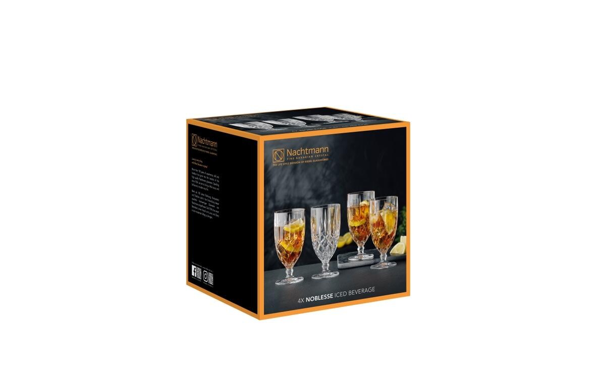 Bierglas Noblesse Calice, 4 StückElegante Kristallgläser für Bierliebhaber