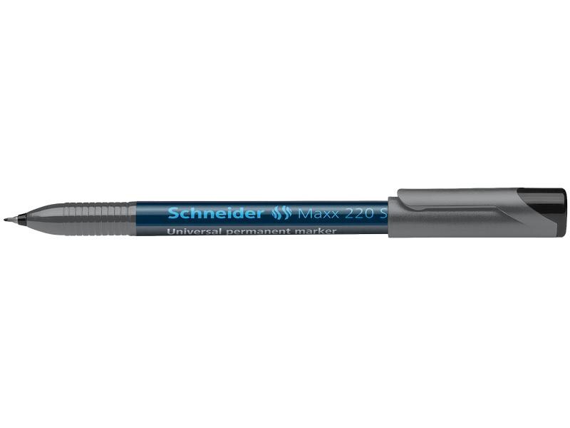Schneider Permanent-Marker OHP Maxx Schwarz, S Permanent-Marker in Schwarz