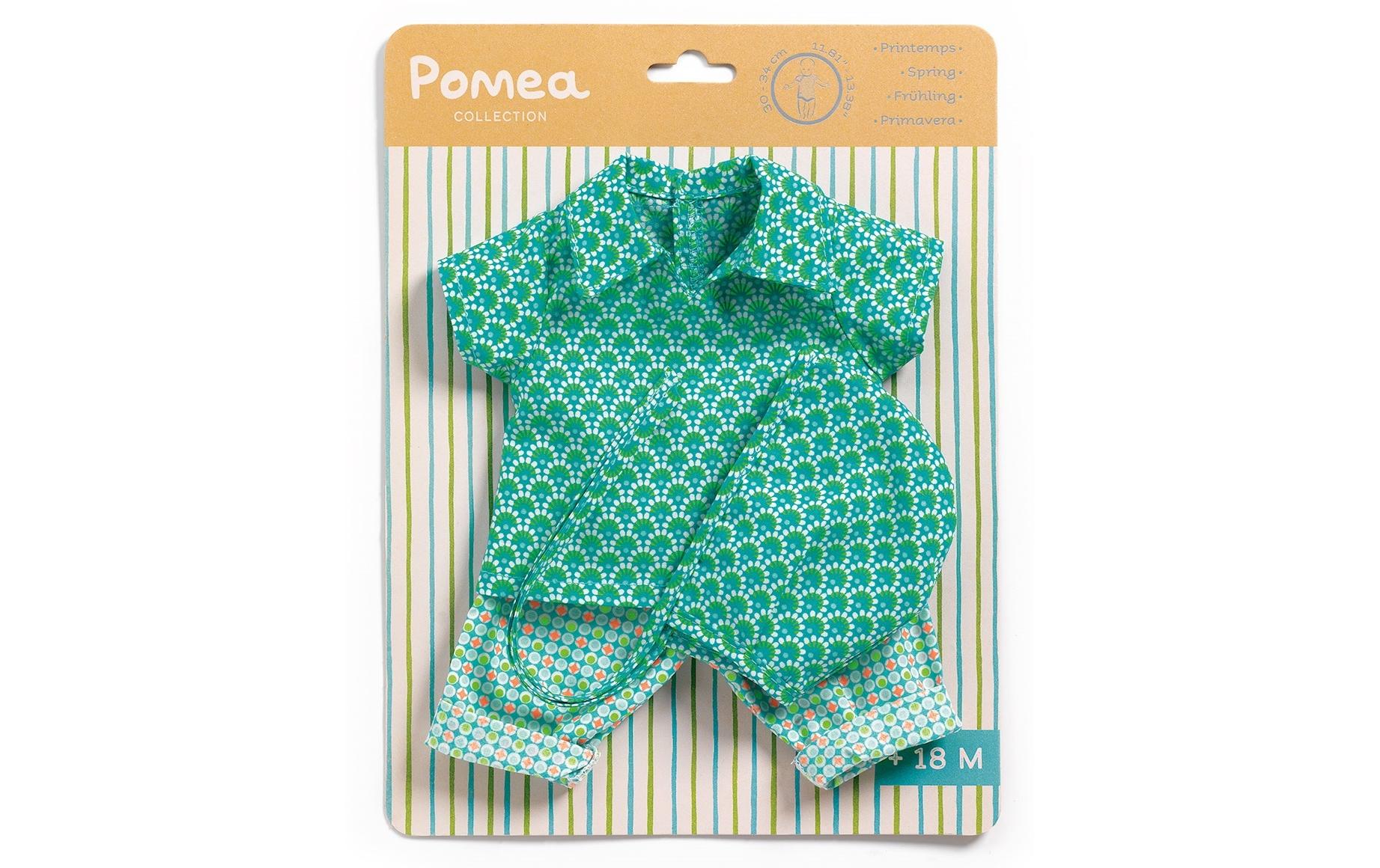 Puppenkleidung Pomea: Kleiderset ZazenTrendiges Frühlingsoutfit