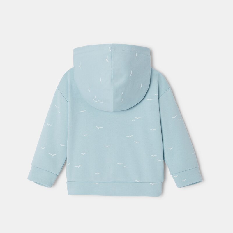 Veste à capuche en coton turquoise mixte Absorba Turquoise