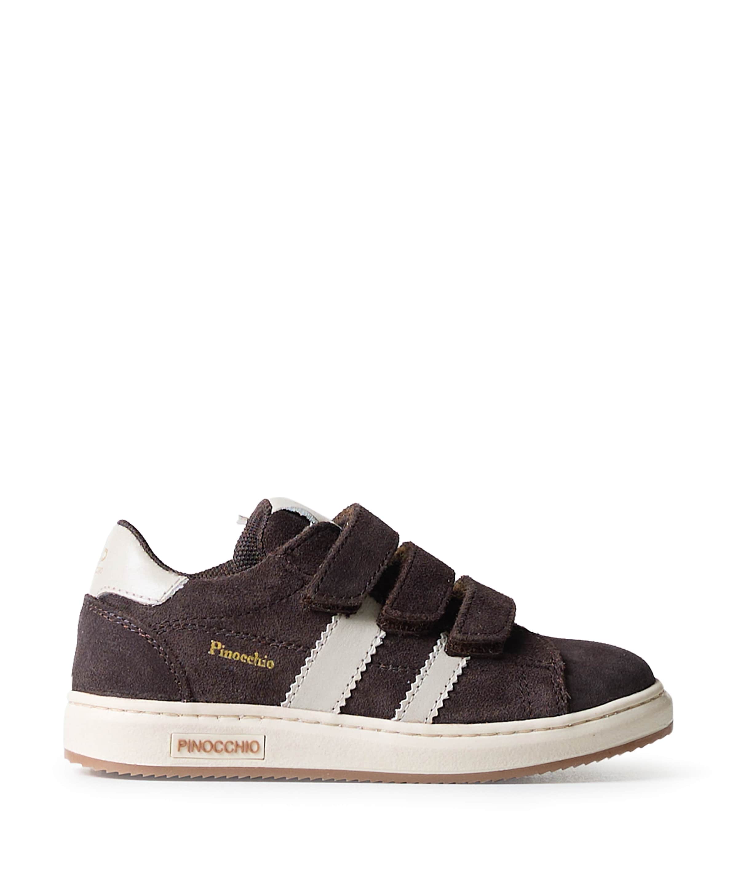 Pinocchio jongens sneakers bruin