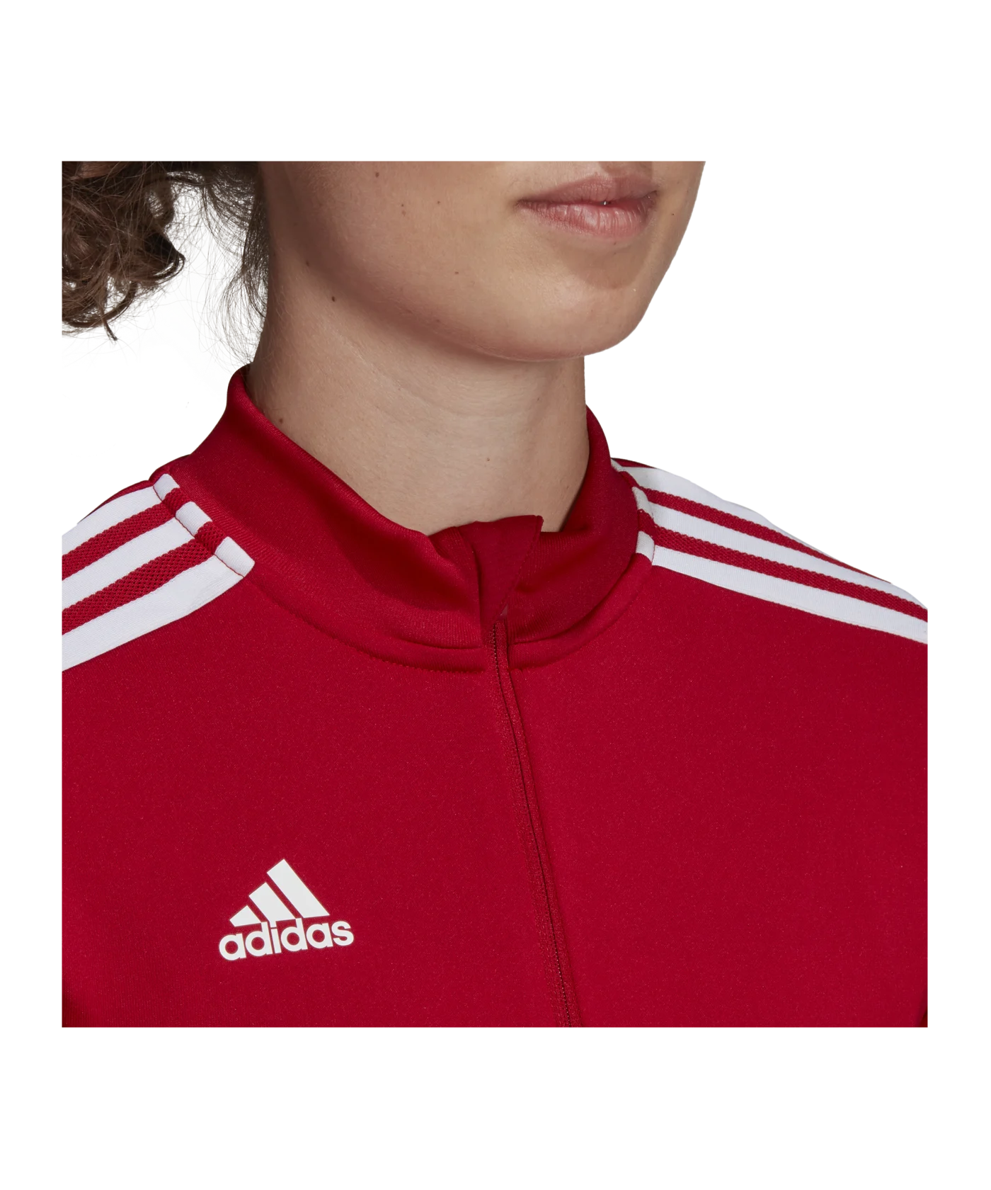 adidas Condivo 22 HalfZip Sweatshirt Damen Rot