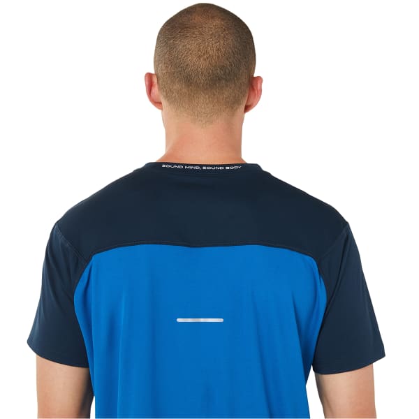 T-shirt trail ASICS RACE SS TOP FRENCH BLUE/LAKE DRIVE
