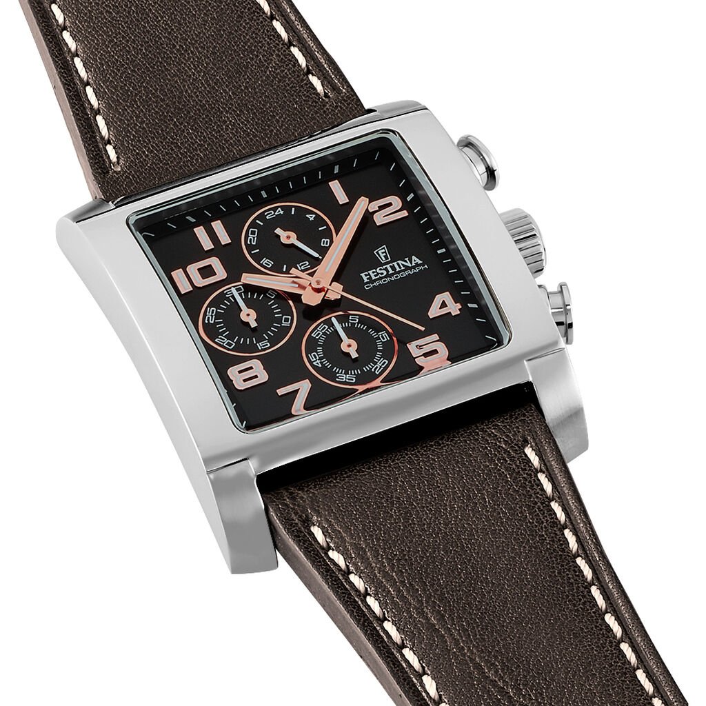 Montre Festina Timeless Chronograph Noir