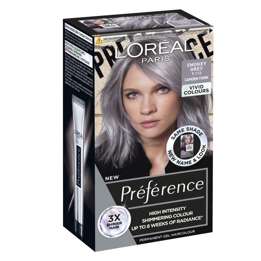 L'Oréal Paris Préférence Vivid Colours 9.112 Smokey Grey