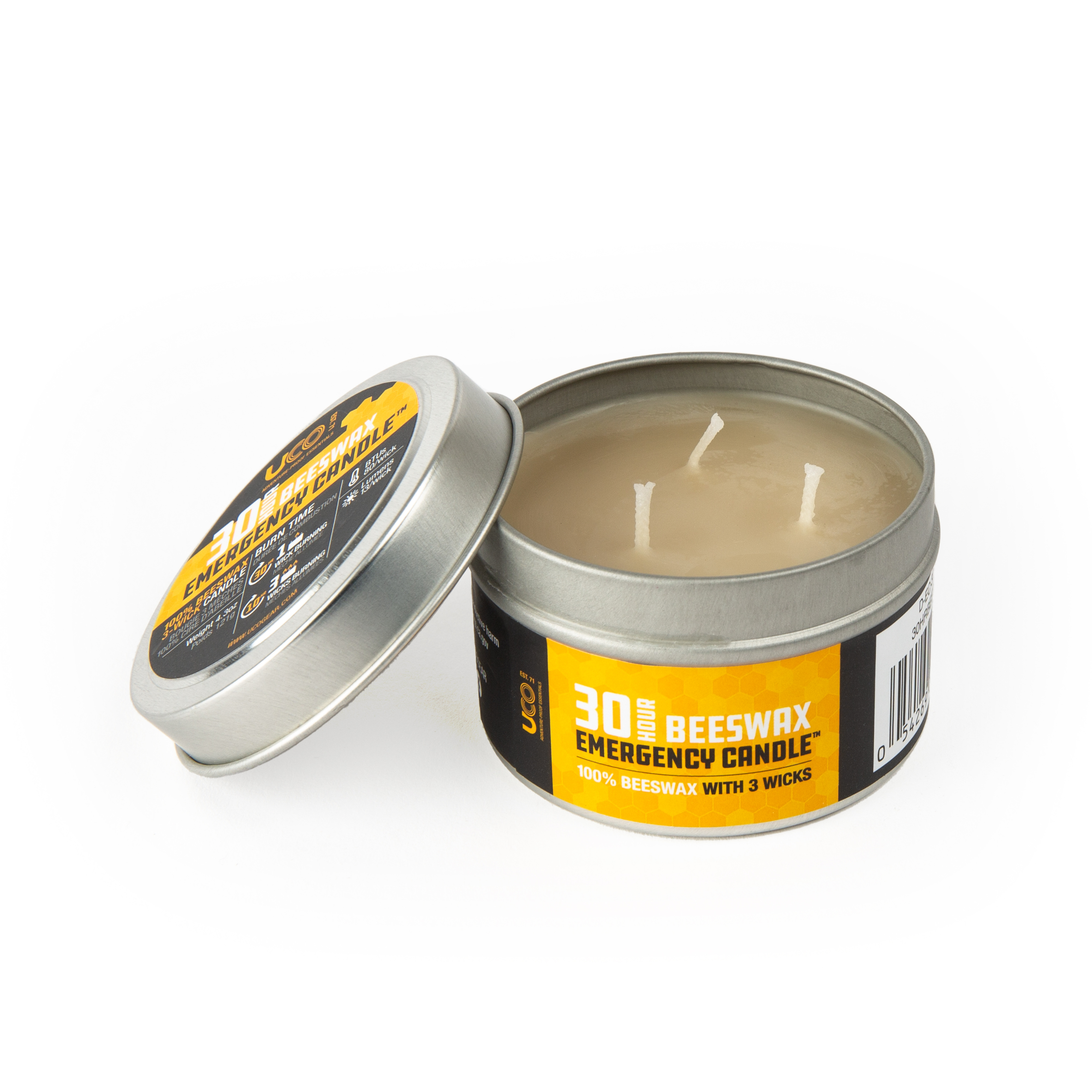 30-Hour Emergency Candle Beeswax