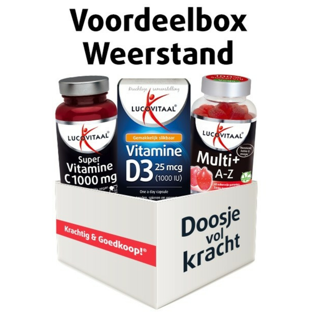 Lucovitaal Voordeelbox Weerstand3 stuks