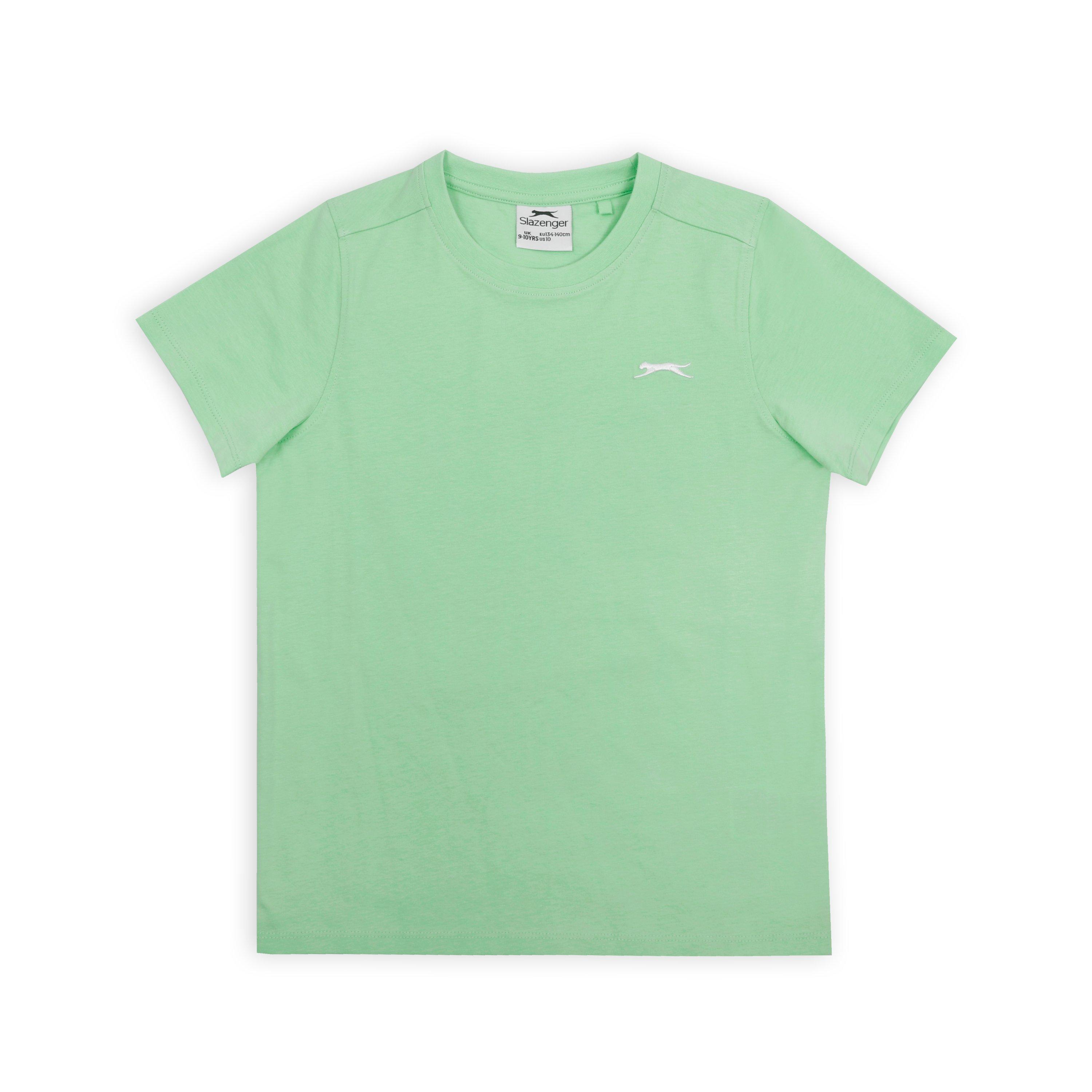 Slazenger Junior Boys Plain Tee shirt