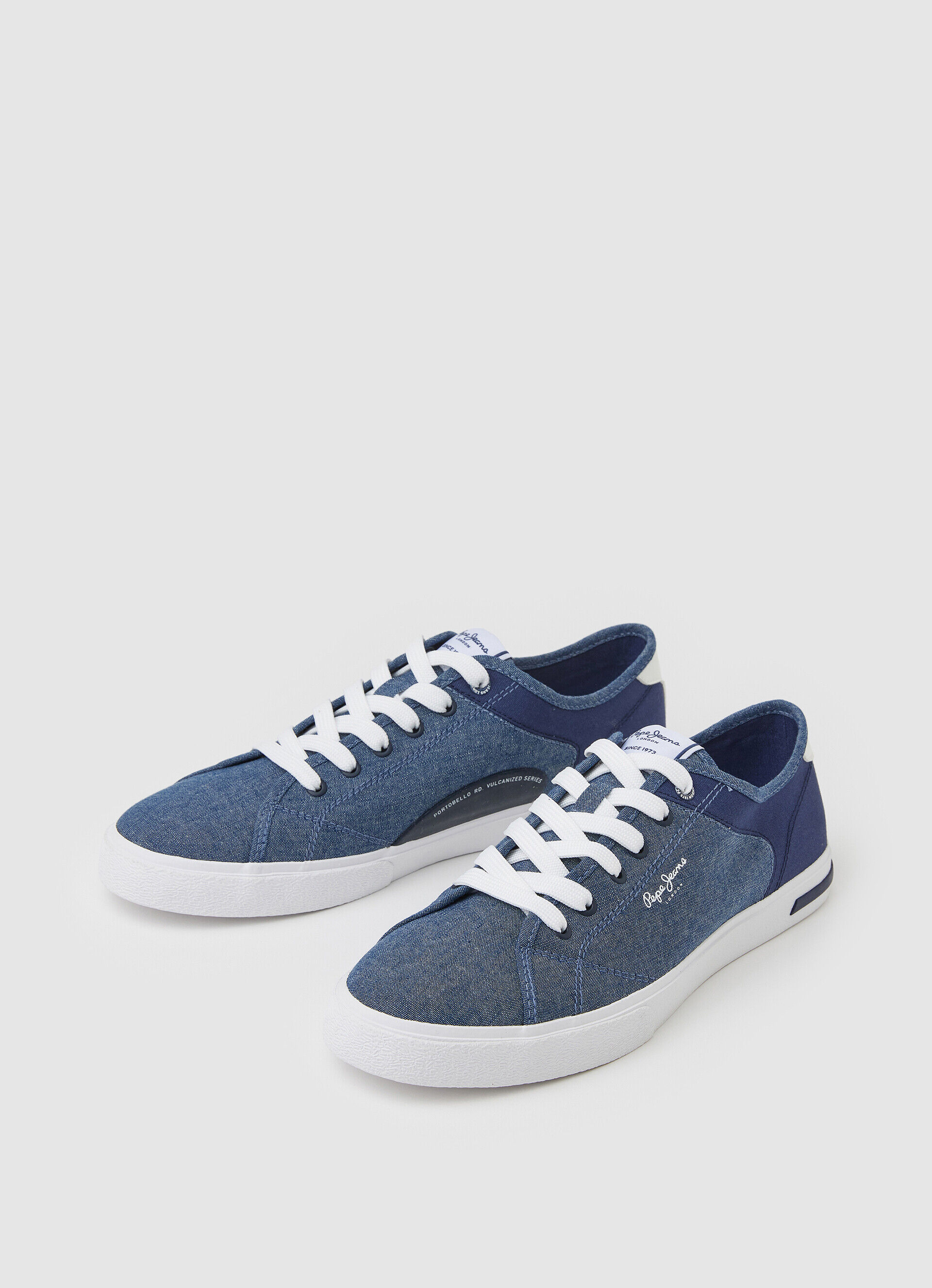 Tênis básico Kenton - azul chambray