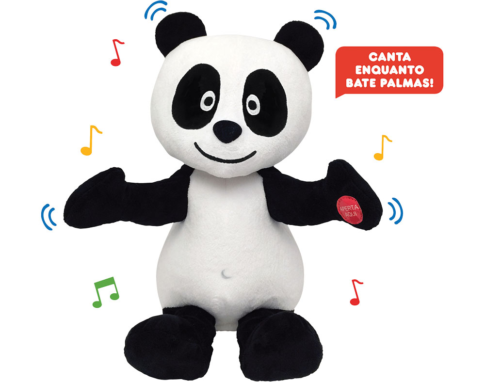 PELUCHE PANDA BATE PALMAS
