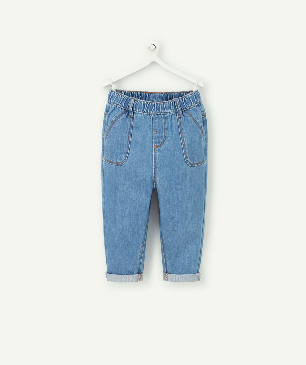 PANTALON RELAXED BÉBÉ GARÇON EN DENIM LOW IMPACT
