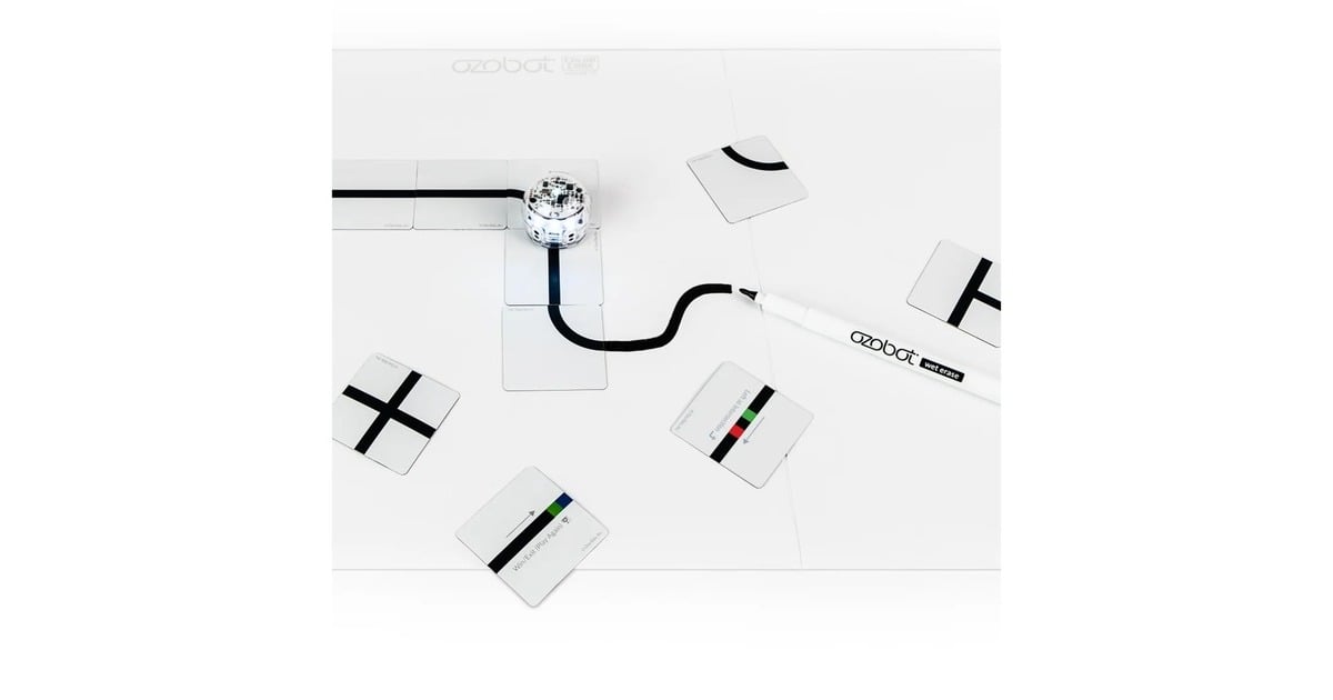 OzobotKleurcode Magneten: Basisset Robot