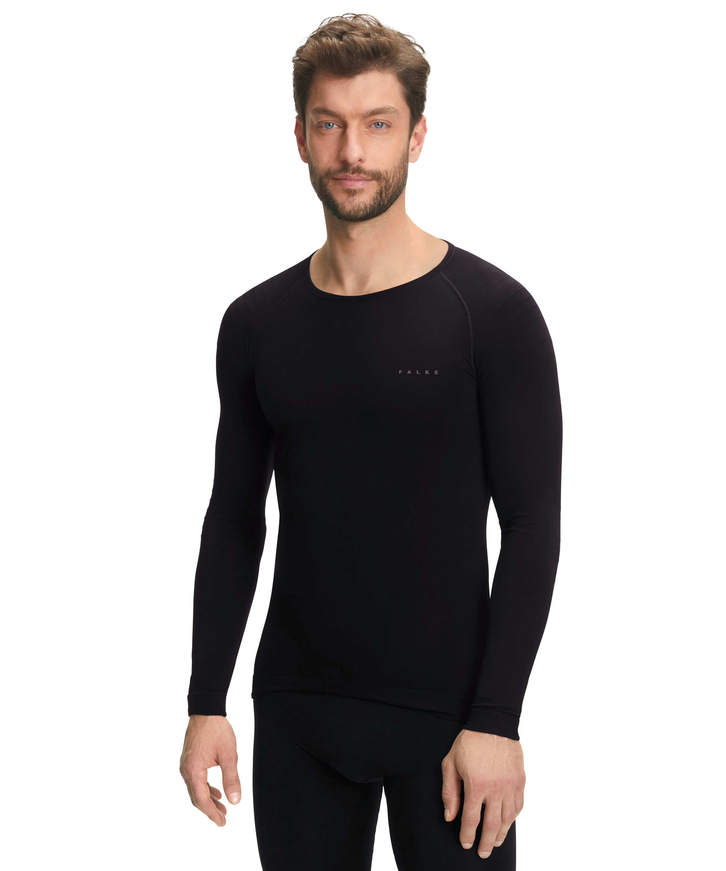 Falke Warm Longsleeved Shirt Tight Black