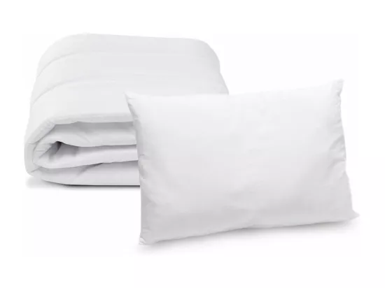 Pack Bébé Couette 75x120cm + Oreiller 40x60cm Lavable à 95°C