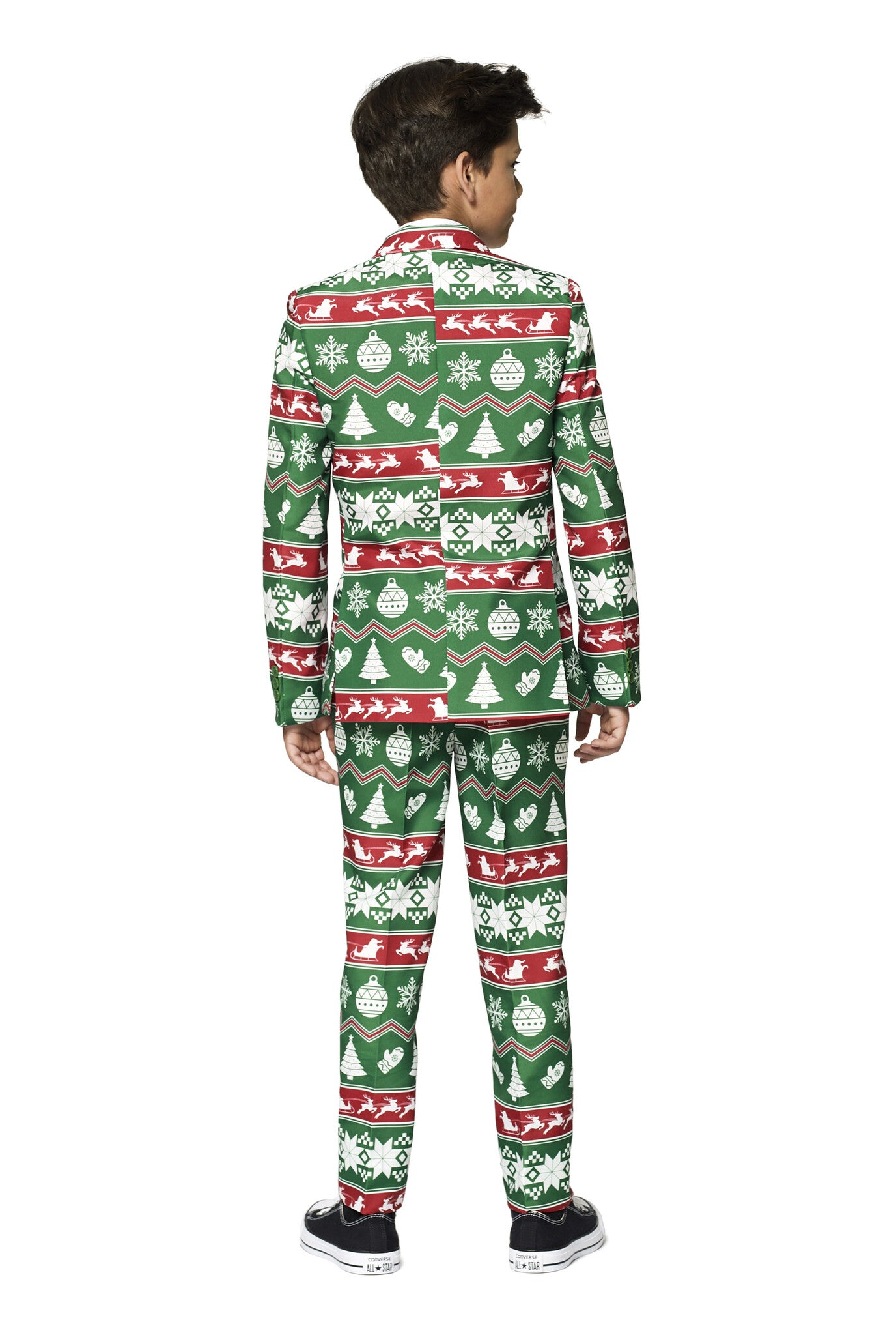 Groen Pak Kerstmis Kind