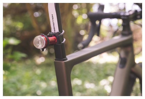 Éclairage Arrière Exposure Lights TraceR MK3 ReAKT   Peloton Rouge