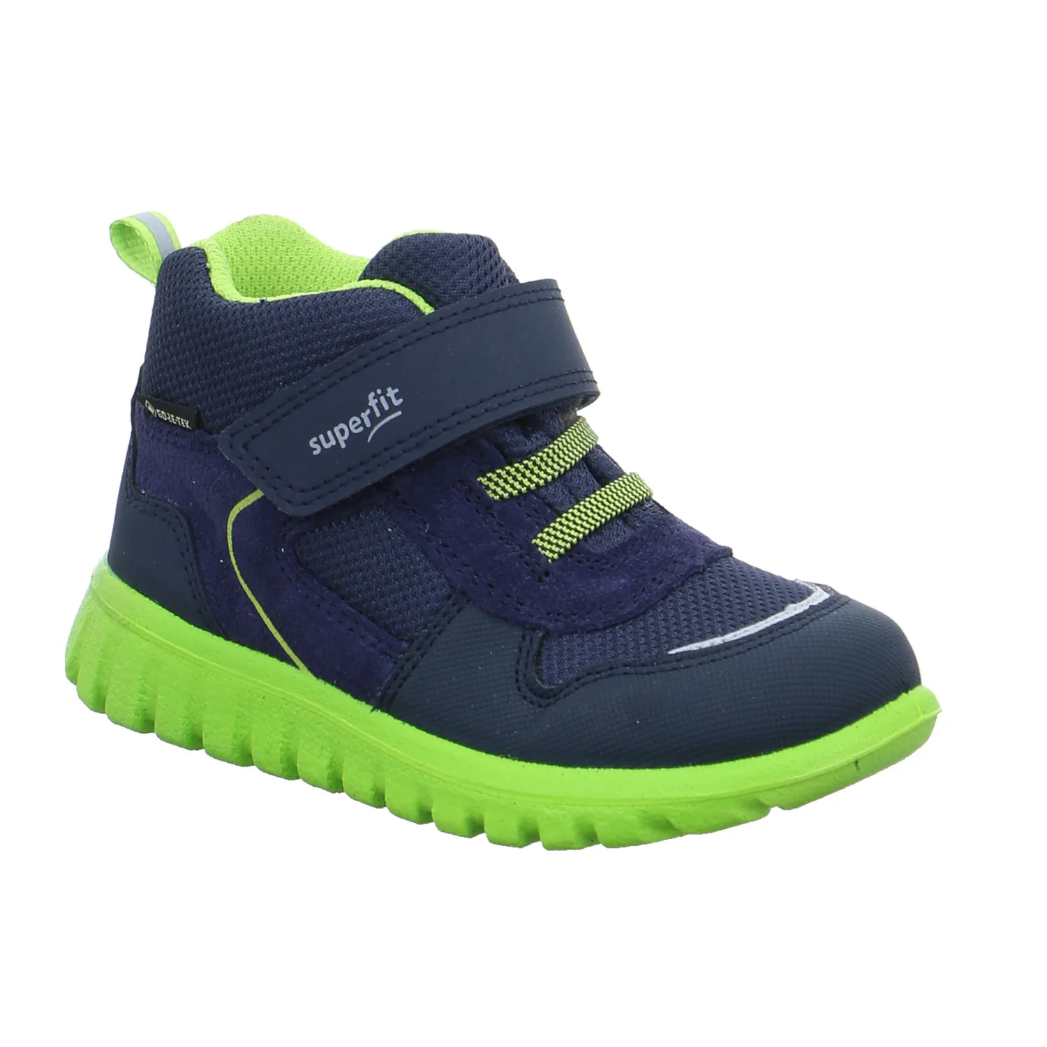 SUPERFIT Baby-Sport-Bottine Blau Textil  unisex Bottine