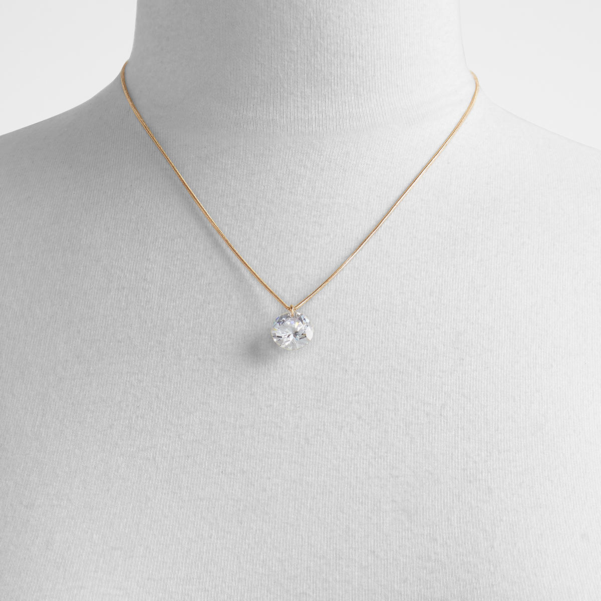 Mealonna Gold-Clear Multi Women Necklaces
