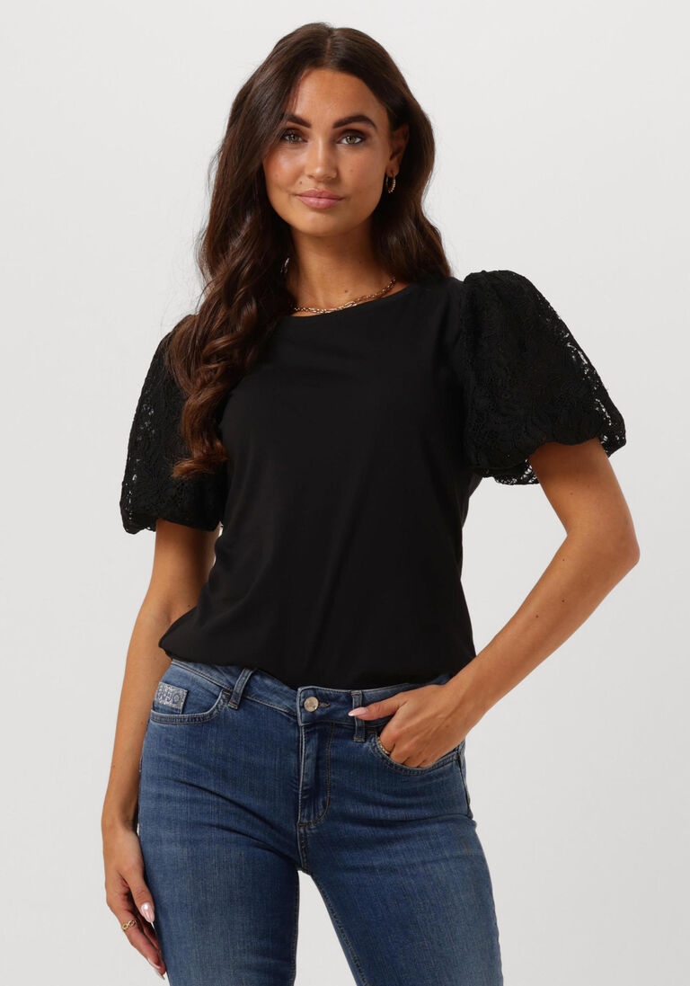 LIU JO zwarte liu jo t-shirt t-shirt moda m/c a