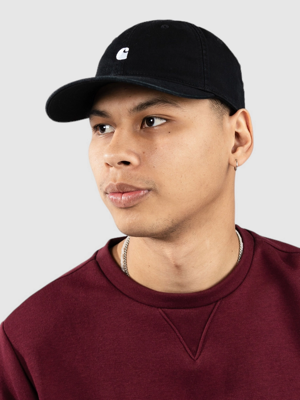 Carhartt WIP Madison Logo Cap black/white