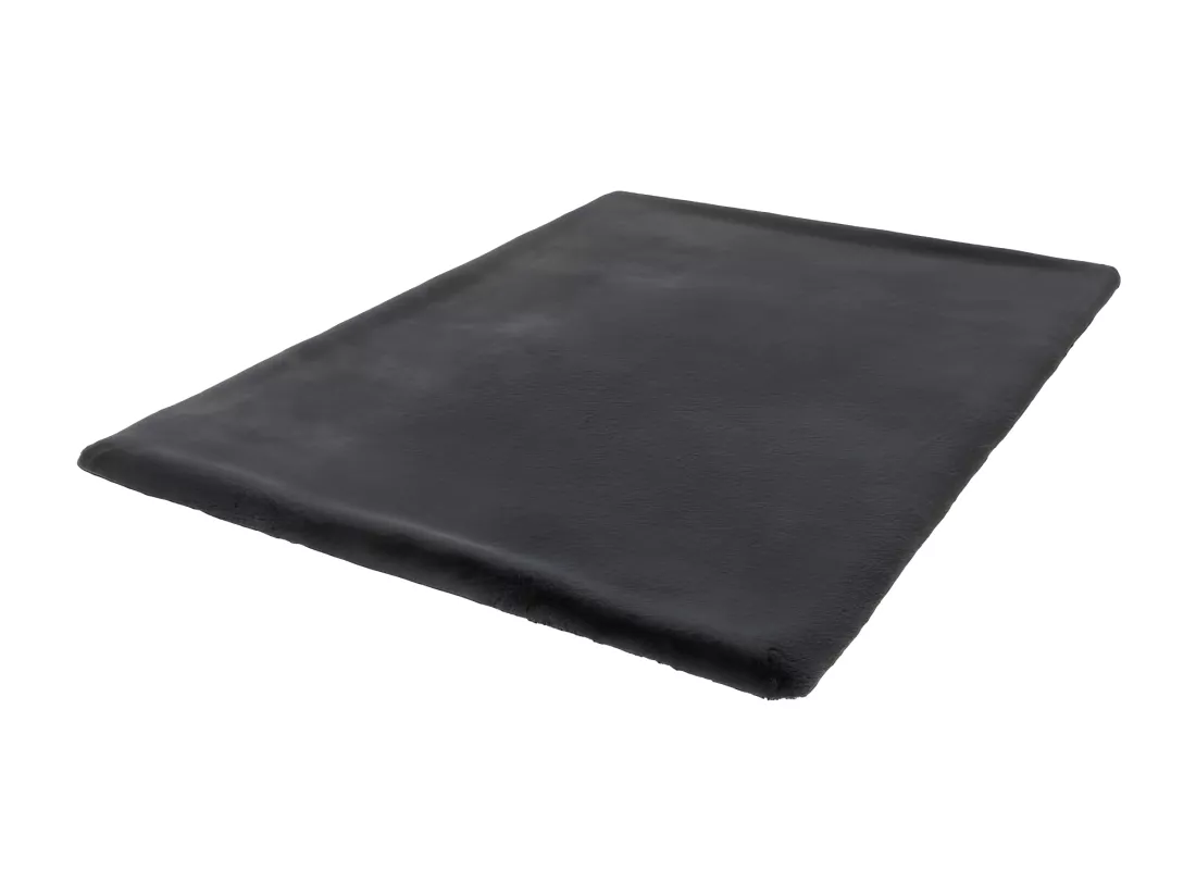 Tapis 230x160cm, design H008N coloris graphite - Confort et élégance pour votre intérieur