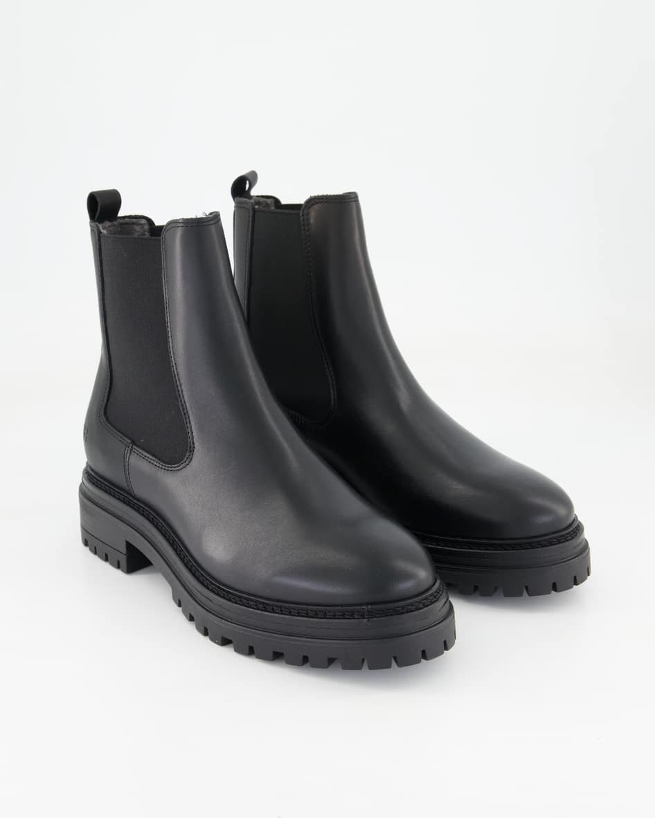 Zahira A8381-19 Chelsea Boots in Schwarz