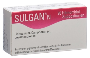 SULGAN N Suppositorien, 20 Stück