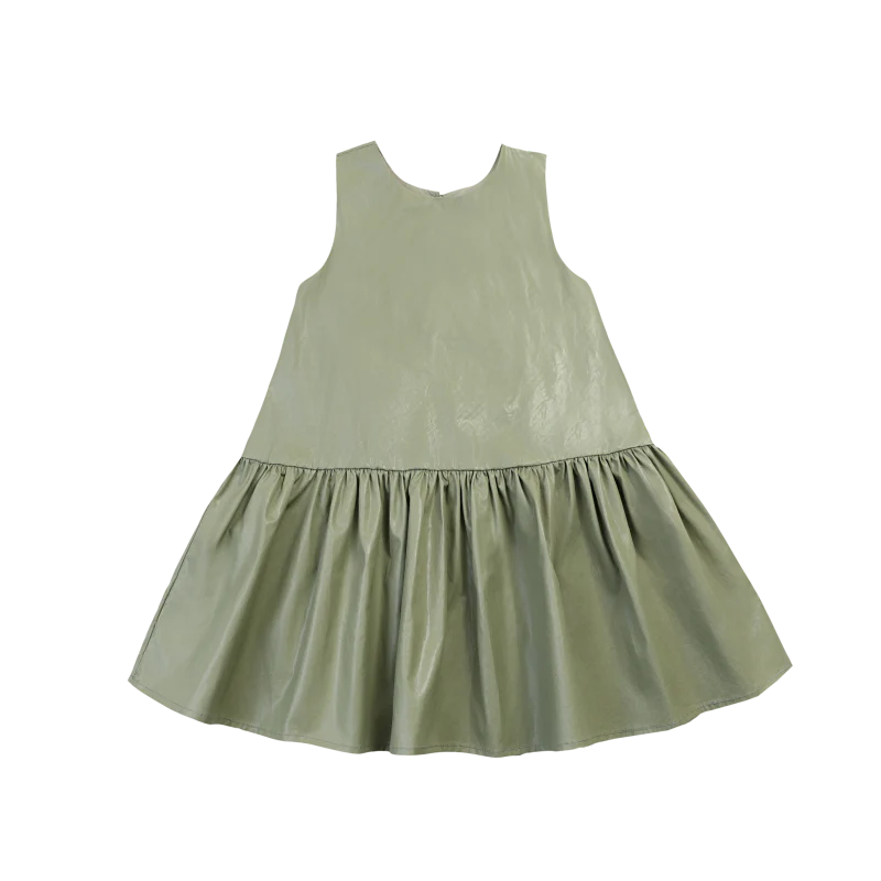 Renske Dress | Desert Green