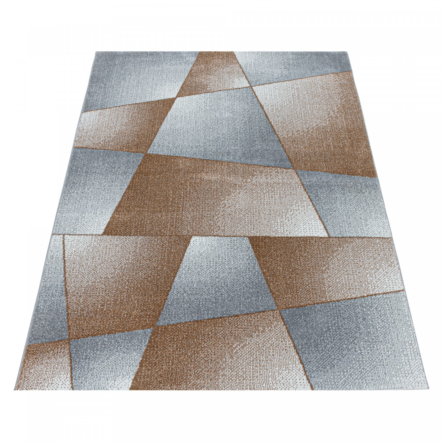 Wunderschöne Kurzflor Teppich, Moderner Designer Teppich rechteckig, Höhe 11 mm