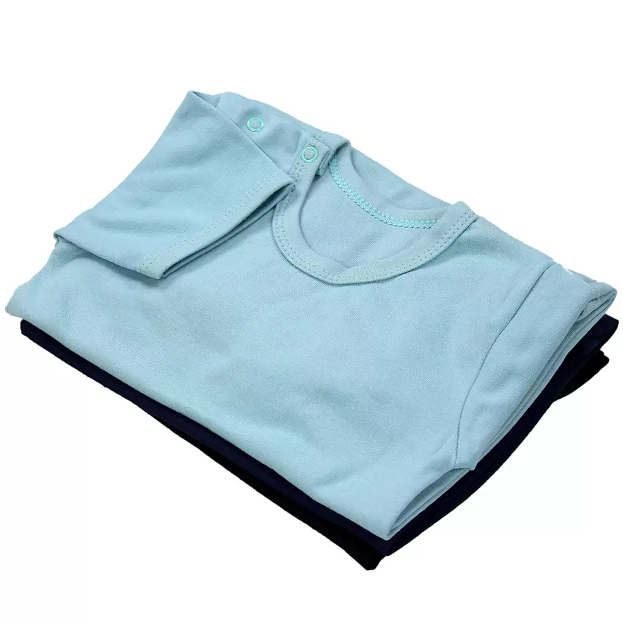TupTam Kinder Unisex Kurzarm Body 3er Set blau