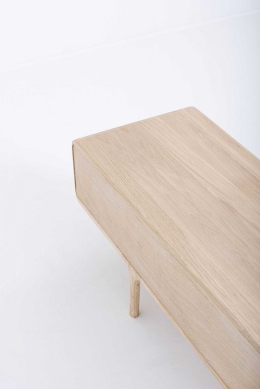 Gazzda Fawn lowboard tv-meubel 3 lades 220x45 naturel