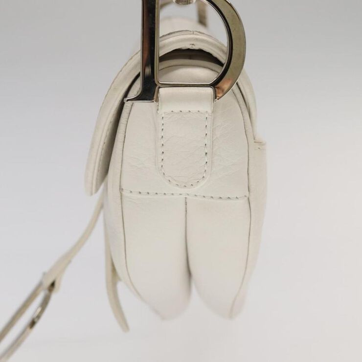 Dior Vintage Dior Saddle Bag Beige