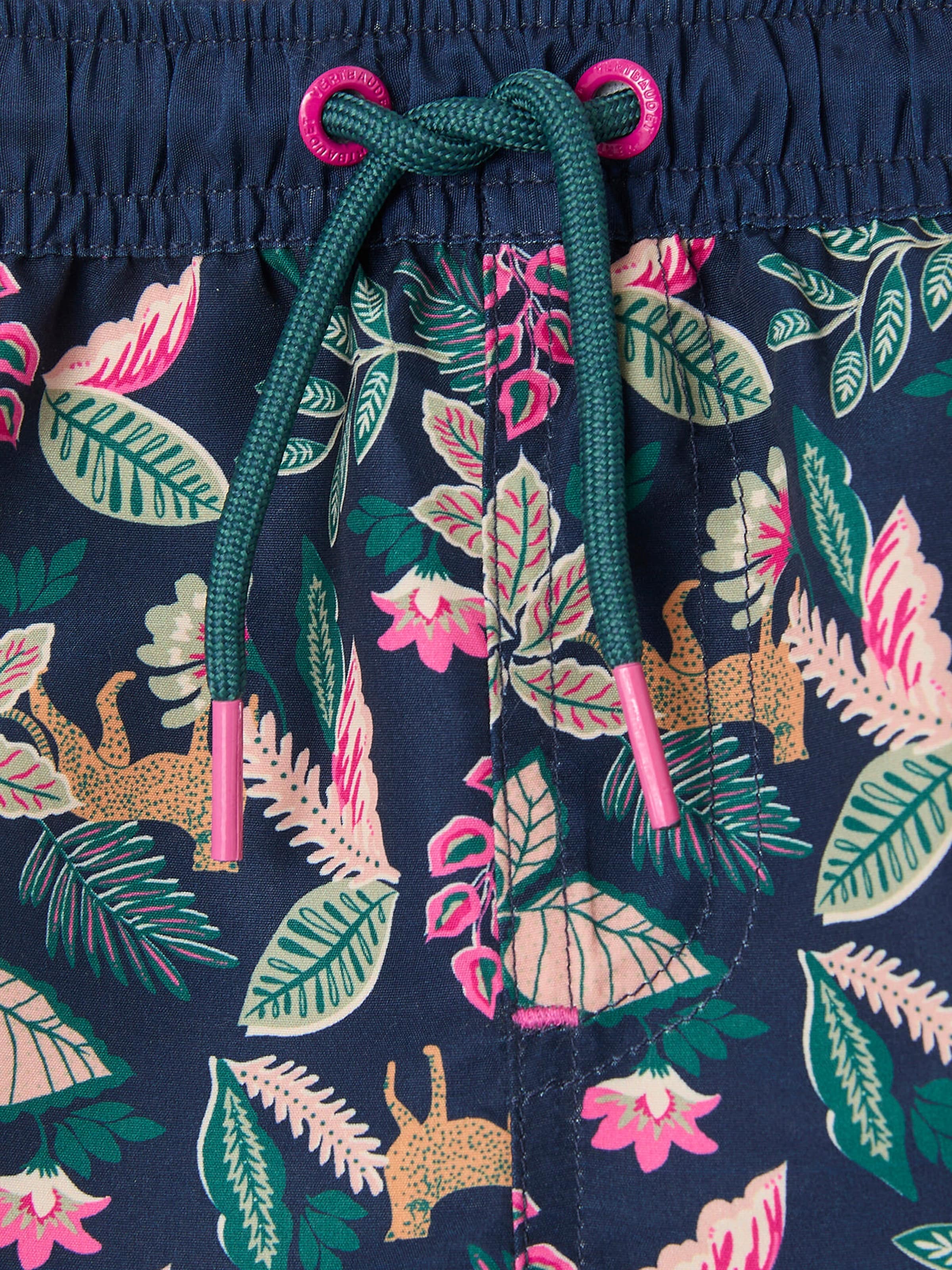 Vertbaudet Capsule Bademode TROPEN: Jungen Badehose tinte