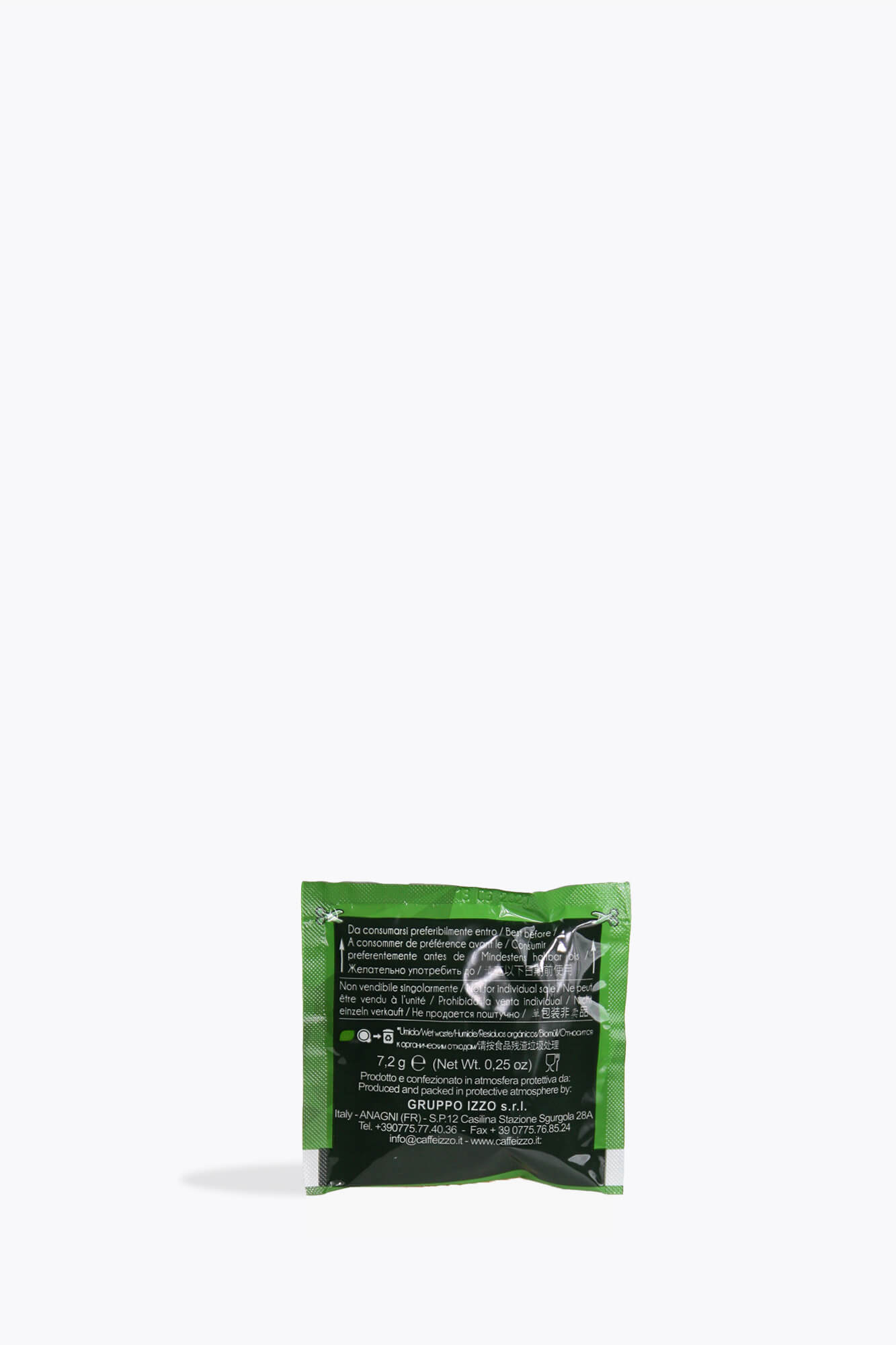 Izzo Caffè DEK entkoffeinierte 150 E.S.E. Pads