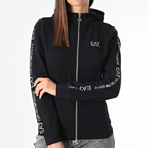 Sweat Zippé Capuche 6RTM10 Noir