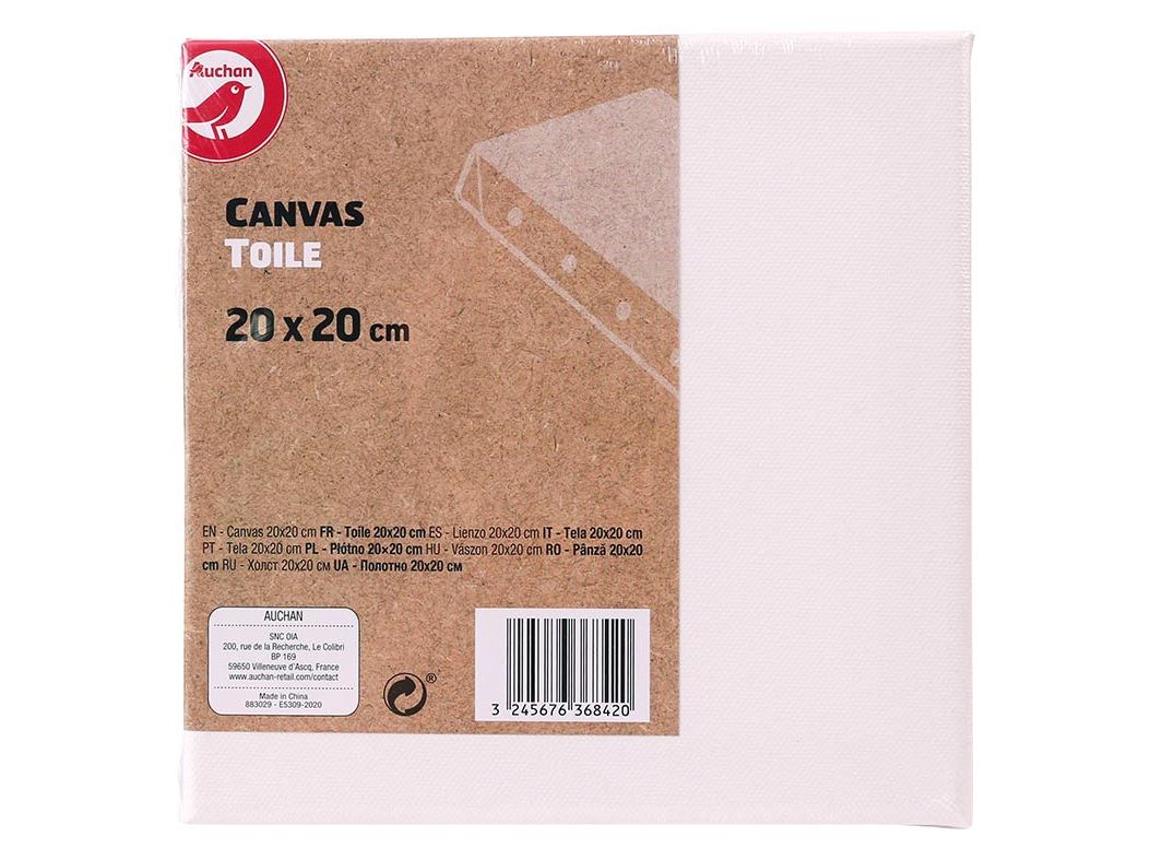 TELA AUCHAN 20X20CM