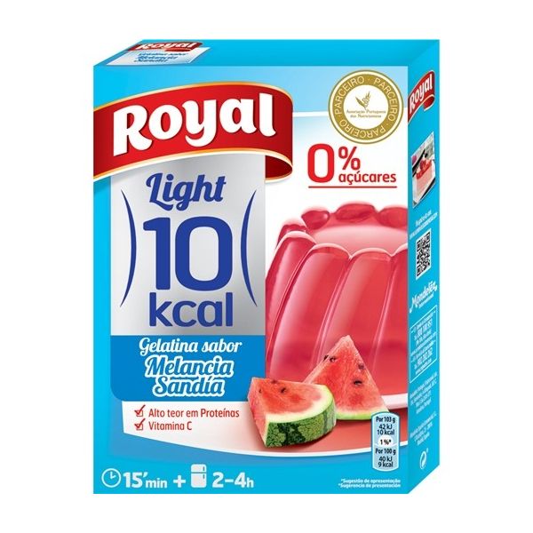 Royal Gelatina Melancia 10 Kcal Light 31g