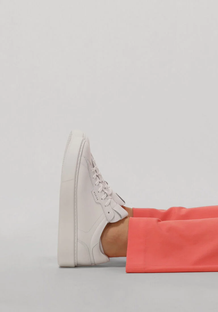 NUBIKK witte nubikk lage sneakers vince tora dames